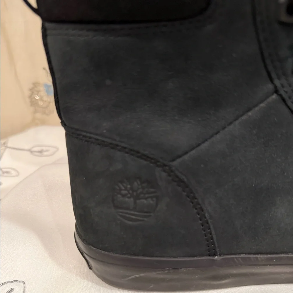 Men's Black Lace-Up Boots